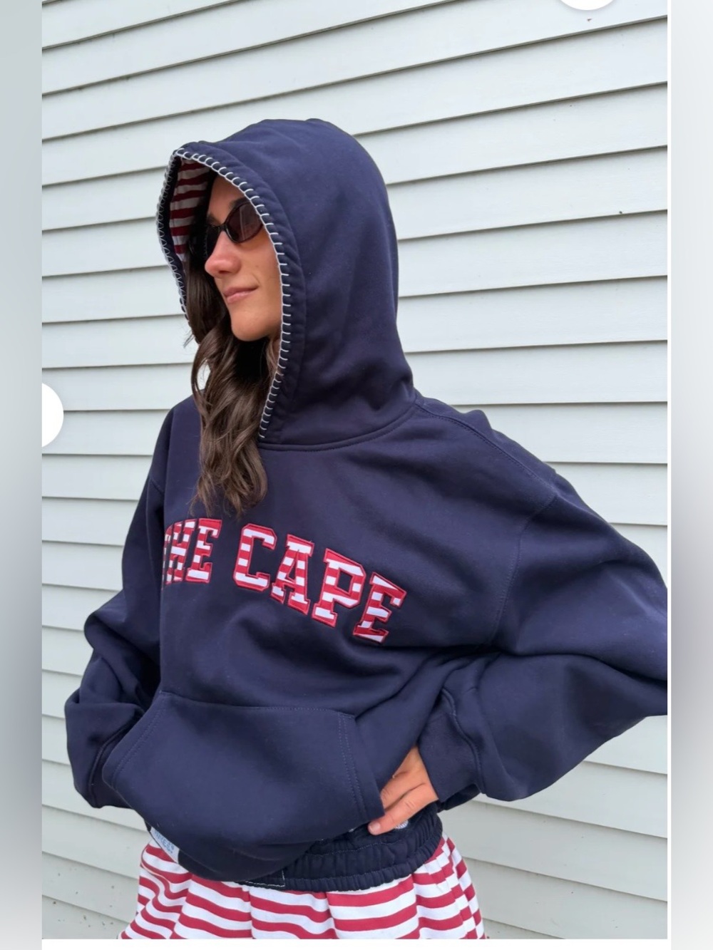 Americana The Cape Hoodie by Vanilla Waves - Picture 2 of 8